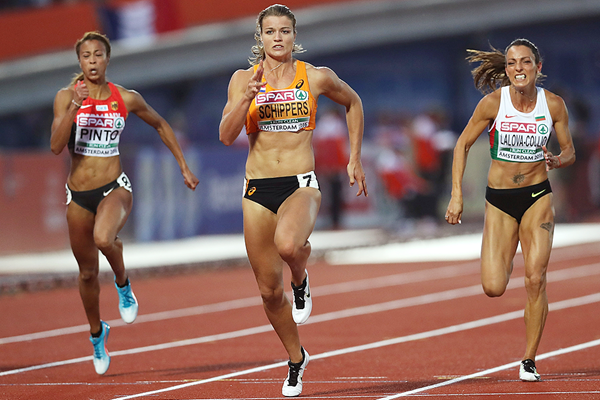 Schippers Wins Second European 100m Gold In Amsterdam News