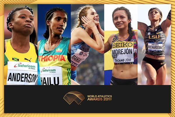 Finalists for the 2019 Female Rising Star Award (Getty Images)