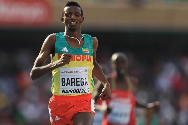Selemon Barega wins the 3000m at the IAAF World U18 Championships Nairobi 2017 (Getty Images)