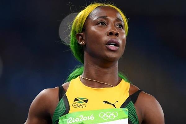Shelly-Ann Fraser-Pryce in the 100m at the Rio 2016 Olympic Games (Getty Images)