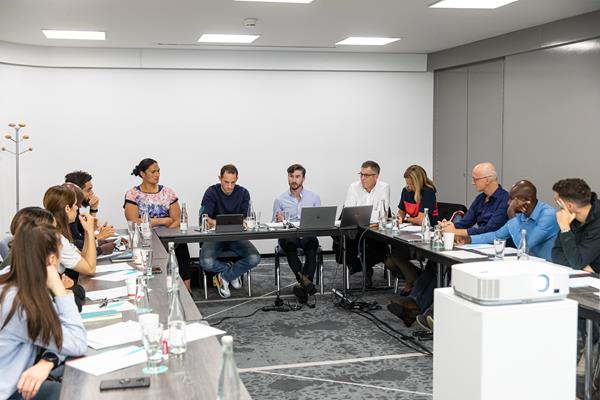 The World Athletics Athletes' Commission (Philippe Fitte)