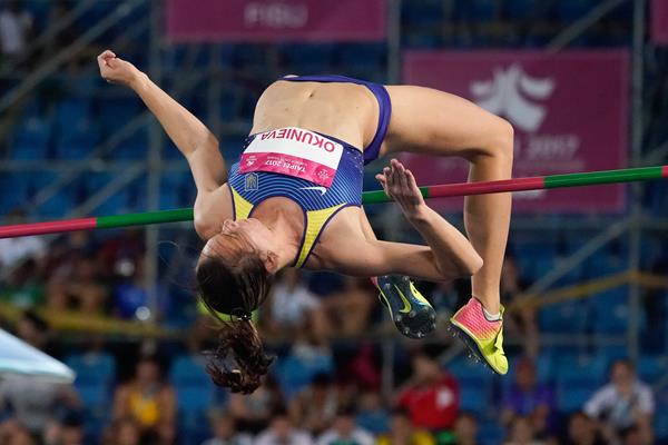 Oksana Okuneva at the World University Games in Taipei City (Organisers)