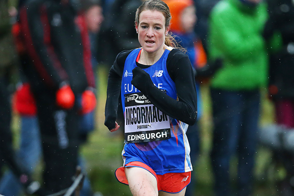 Fionnuala McCormack in action at the Great Edinburgh X Country (Getty Images)