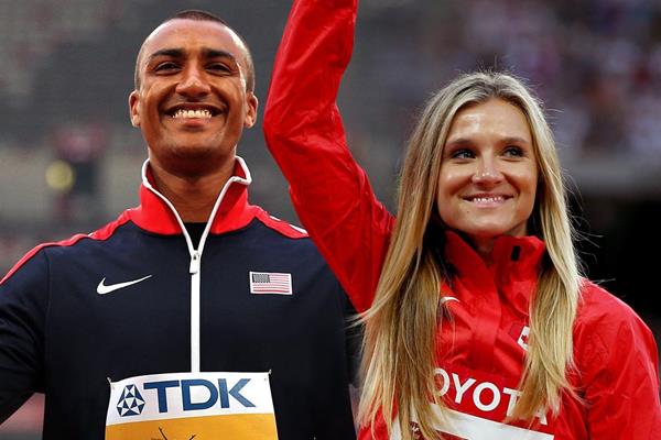 Ashton Eaton and Brianne Theisen-Eaton (Getty Images)