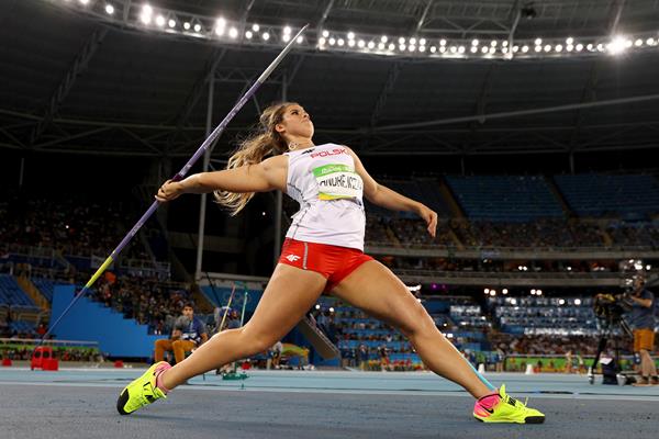 Polish javelin thrower Maria Andrejczyk at the 2016 Olympic Games (Getty Images)