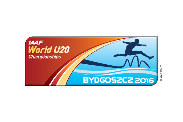 IAAF World U20 Championships Bydgoszcz 2016 logo (IAAF)