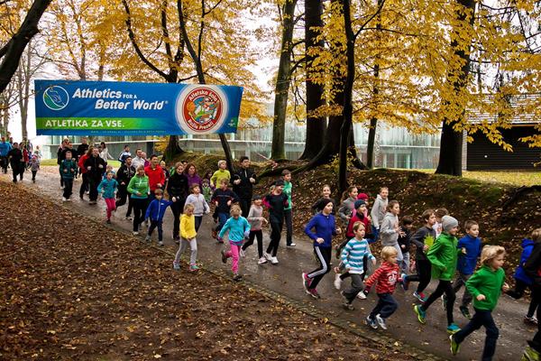 The 'all generations run 4 fun' event in Kranj (Organisers)