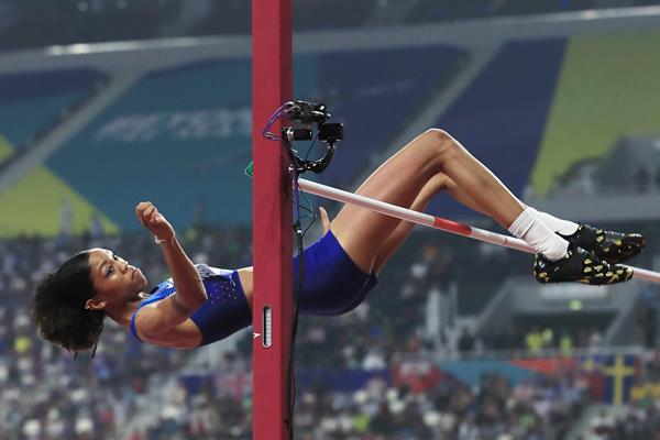 Vashti Cunningham at the IAAF World Athletics Championships Doha 2019 (Getty Images)