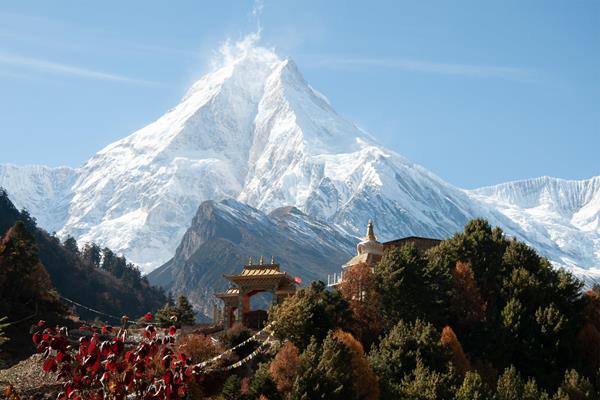 Ribum Monastery on the Manaslu Circuit Trek (Marius Gaius)