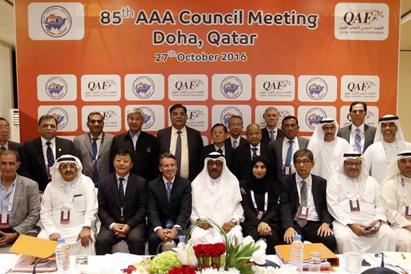 Attendees of the October 2016 AAA Council meeting in Doha (organisers)