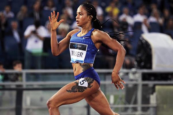Another IAAF Diamond League 400m win for Salwa Eid Naser, this time in Rome (Jean-Pierre Durand)