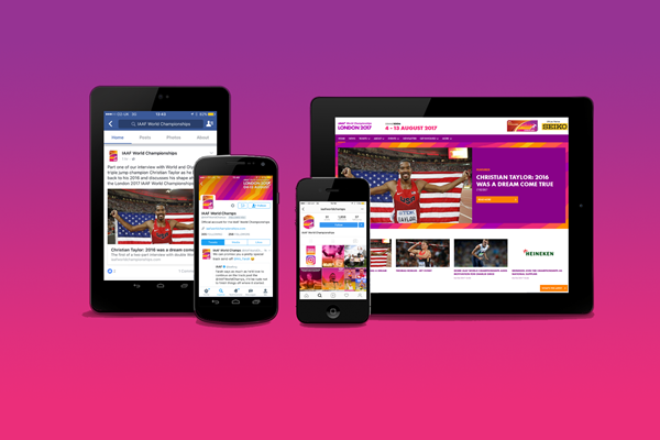 Digital platforms for the IAAF World Championships London 2017 (IAAF)