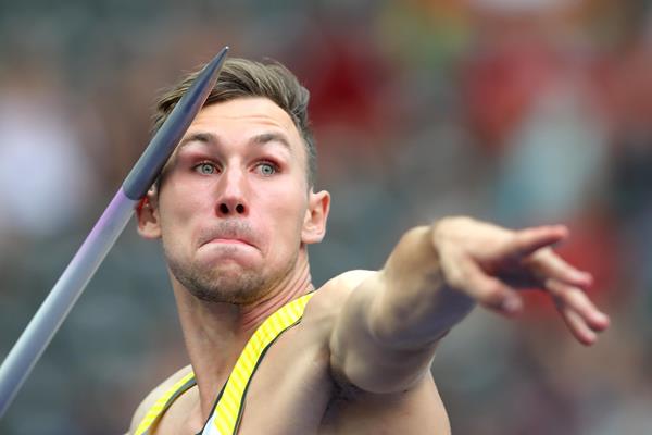Niklas Kaul at the 2018 European Championships in Berlin (Getty Images)