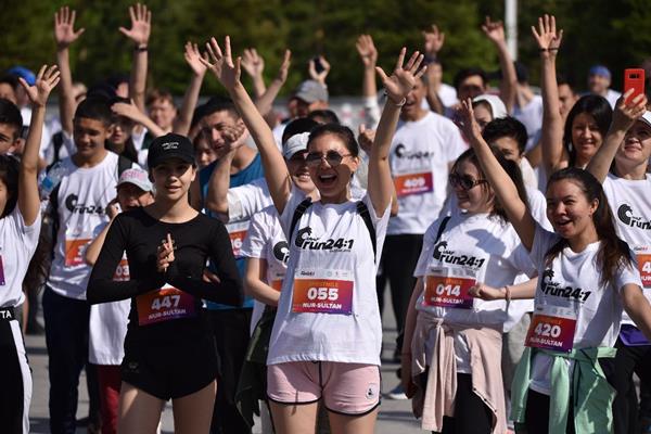 Run 24-1 in Nur Sultan, Kazakhstan (Organisers)