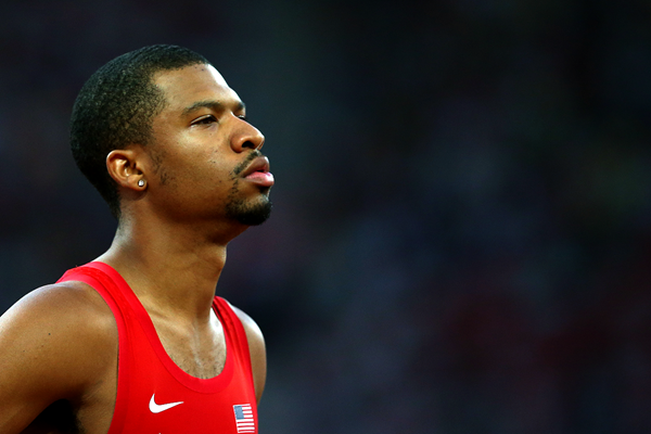Johnny Dutch in the 400m hurdles at the IAAF World Championships Beijing 2015 (Getty Images)