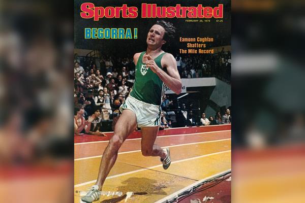Eamonn Coghlan on the cover of Sports Illustrated (SI)