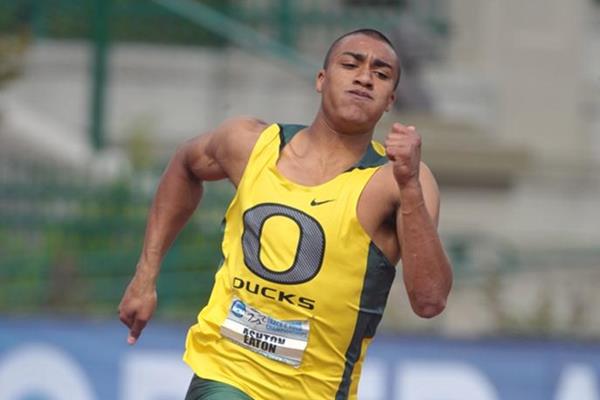 Another impressive NCAA outing for Ashton Eaton in Eugene (Kirby Lee)