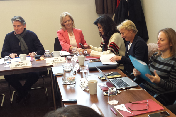 The IAAF Gender Leadership Taskforce meeting in Manama (IAAF)