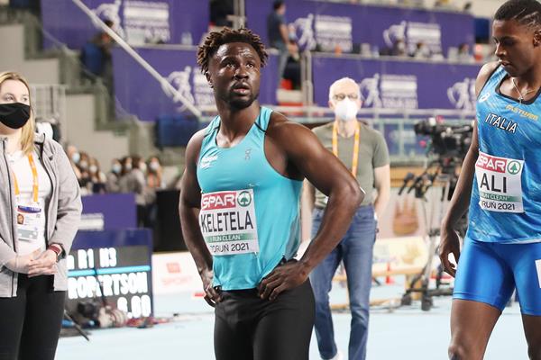 Dorian Keletela no Campeonato Europeu Indoor (JP Durand)