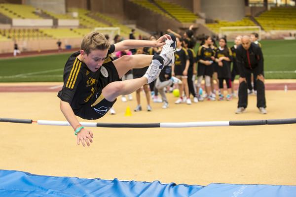 IAAF Kids Athletics programme in Monaco to mark the first ever International Day of Sport for Development and Peace (Philippe Fitte)