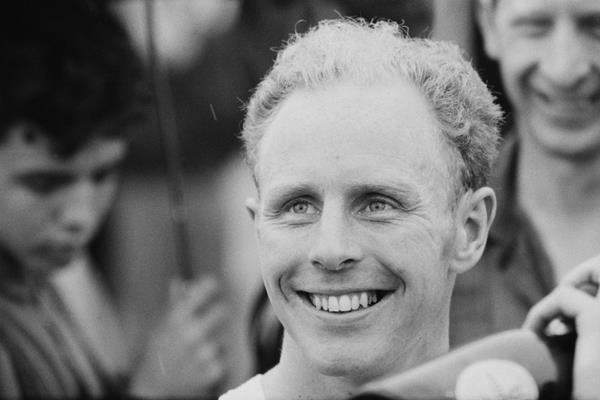 Britain's Basil Heatley after setting a world best in the marathon (Hulton / Getty Images)