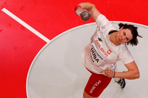 Paulina Guba at the IAAF World Indoor Championships Birmingham 2018 (AFP / Getty Images)
