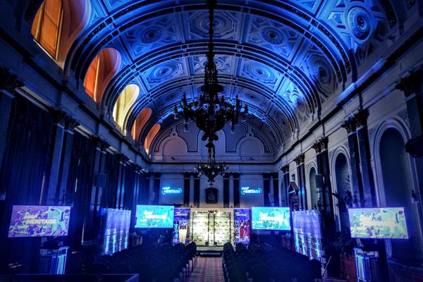 General view of room: IAAF Heritage launch - Memorabila Donation Ceremony, Birmingham Council House, UK, 4 March 2018 (Bright Vision Events)