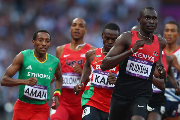 London 2012 800 final ()