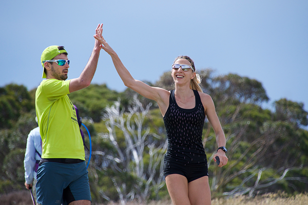 Angelika Cichocka training in Falls Creek, Australia (Ewa Facioni)