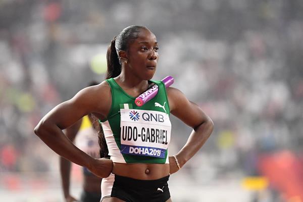 Nigerian sprinter Joy Udo Gabriel (Getty Images)
