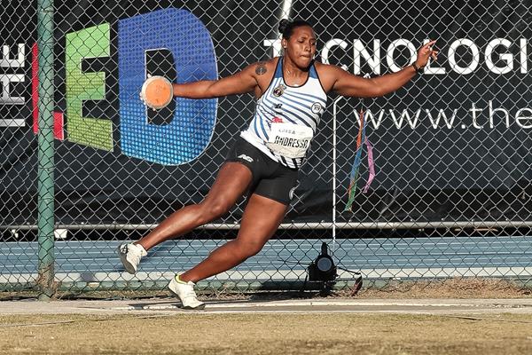 Brazilian discus thrower Andressa de Morais (Wagner Carmo)