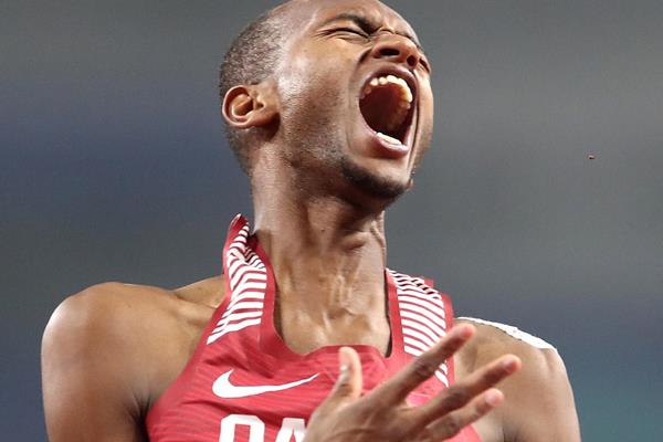 Mutaz Barshim is on fire in Doha! IAAF World Championships Doha 2019 (Getty Images)