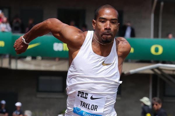 More late-round triple jump heroics by Christian Taylor at the IAAF Diamond League meeting in Eugene (Victah Sailer)