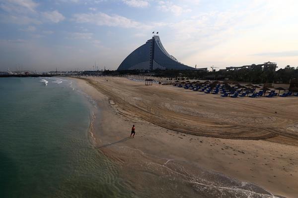 Jumeirah Beach in Dubai (AFP / Getty Images)