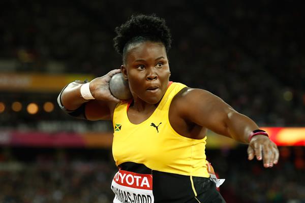 Danniel Thomas-Dodd in the shot put at the IAAF World Championships London 2017 (Getty Images)