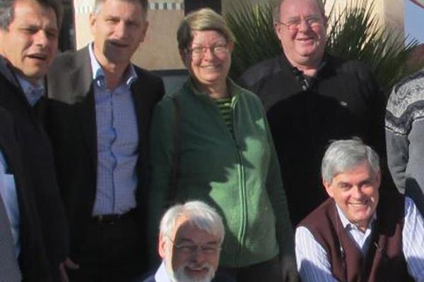 Sigyn Ekwall (SWE) - centre in green - with other members of the IAAF Technical Committee including Chairman Jorge Salcedo and IAAF Competitions Director Paul Hardy (IAAF)