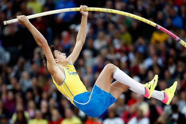 Armand Duplantis in the pole vault at the IAAF World Championships London 2017 (Getty Images)