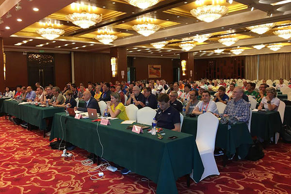 The audience at the IAAF Race Walking Seminar in Taicang (IAAF Race Walking Committee)