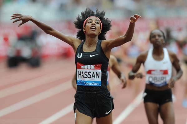 Sifan Hassan takes the London mile (Mark Shearman)