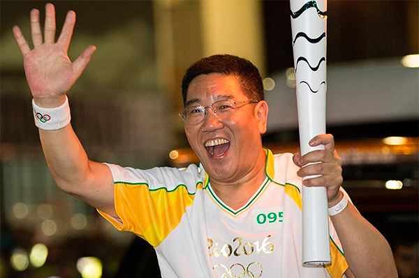 Chinese sports reporter Gao Dianmin ()