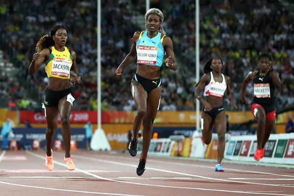 Shaunae Miller-Uibo wins the 200m at the Commonwealth Games (Getty Images)