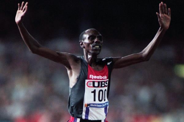 Kenyan distance runner Moses Kiptanui (Getty Images)