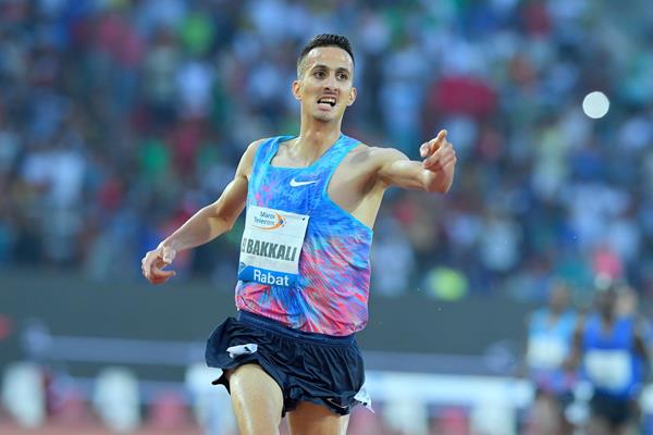 Soufiane El Bakkal dominates the steeplechase in Rabat (Jiro Mochizuki)