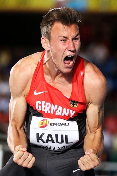 Niklas Kaul at the IAAF World Youth Championships, Cali 2015 (Getty Images)