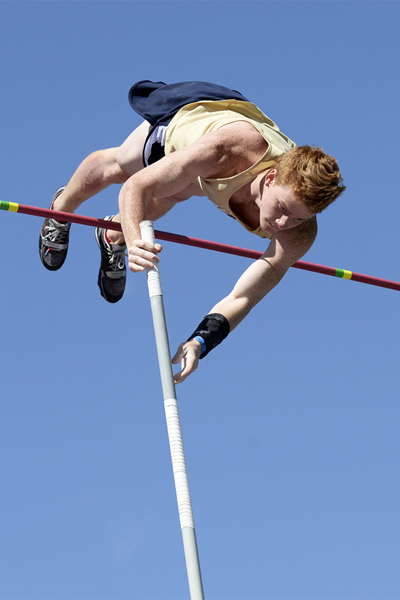 Canadian pole vaulter Shawn Barber (Randy Miyazaki)
