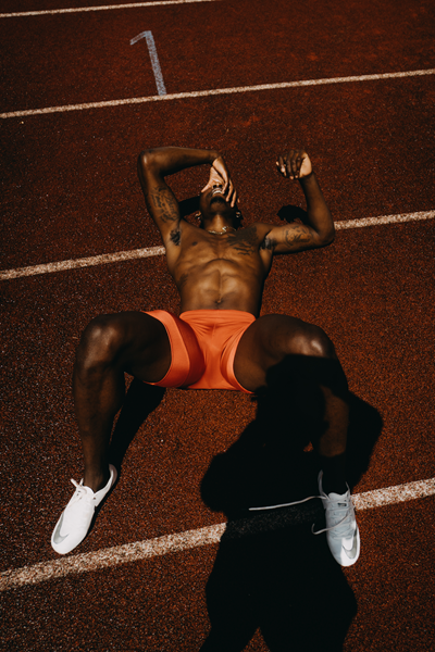 Fred Kerley at practice (Fred Kerley)