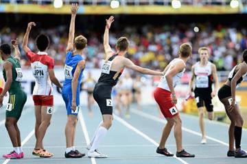 The mixed 4x400m relay at the IAAF World Youth Championships, Cali 2015 (Getty Images)