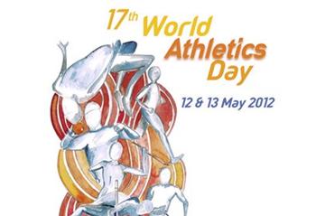 2012 IAAF World Athletics Day poster (Meri Zanolla for the IAAF)