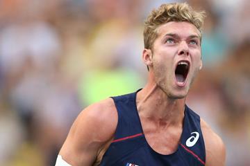 Kevin Mayer in the decathlon at the IAAF World Championships (Getty Images)