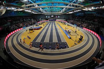 General view of the World Indoor Tour meeting in Glasgow (AFP / Getty Images)